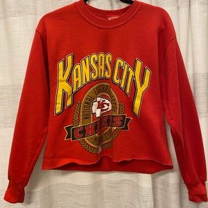 Kansas City Chiefs Vintage Crewneck Sweatshirt